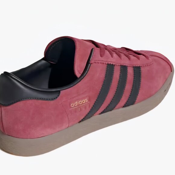 NWB- Adidas Originals STADT 'Burgundy' Casual Sneakers- Men- Size: 10 (JQ9009) - Picture 8 of 14
